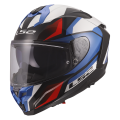 LS2 FF817 CHALLENGER II VIPER WHITE BLUE RED 3XL