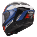 LS2 FF817 CHALLENGER II VIPER WHITE BLUE RED 3XL