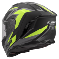 LS2 FF818 STORM III DYNAMO BLACK H-V YELLOW 3XL