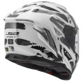 LS2 FF818 STORM III KAOS WHITE GREY L