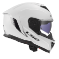 LS2 FF818 STORM III SOLID GLOSS WHITE