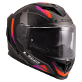 LS2 FF818 STORM III SPORTY GREY PURPLE 3XL