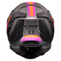 LS2 FF818 STORM III SPORTY GREY PURPLE 3XL