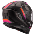 LS2 FF818 STORM III SPORTY GREY PURPLE 3XL