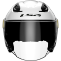 LS2 OF622 FUNNY II SOLID WHITE