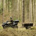 SHARK ATV TRAILER WOOD 550-G2 BLACK 160 x 130 x 85 cm