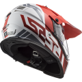 LS2 MX436 PIONEER EVO EVOLVE RED WHITE