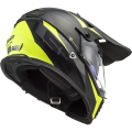 LS2 MX436 PIONEER EVO ROUTER BLACK H-V YELLOW XS