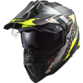 LS2 MX701 Explorer C EXTEND Matt H-V Yellow XS