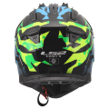 LS2 MX708 FAST II GROTESK BLUE PINK GREEN-06 3XL