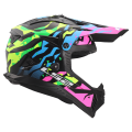 LS2 MX708 FAST II GROTESK BLUE PINK GREEN-06 3XL