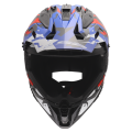 LS2 MX708 FAST II GROTESK WHITE BLUE RED-06 3XL