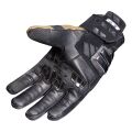 LS2 OCTANE WP LEATHER MAN GLOVES BLACK BROWN 3XL