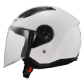 LS2 OF616 AIRFLOW II SOLID GLOSS WHITE-06