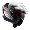 LS2 FF900 VALIANT II REVO WHITE RED BLUE