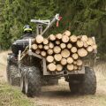 SHARK ATV TRAILER WOOD 1500 BLACK