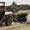 SHARK ATV TRAILER WOOD 1500 BLACK