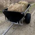 SHARK ATV TRAILER WOOD 550-G2 BLACK 160 x 130 x 85 cm