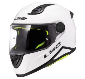 LS2 FF812 KID SOLID WHITE S