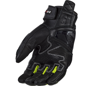 LS2 SPARK 2 LEATHER MAN GLOVES BLACK H-V M