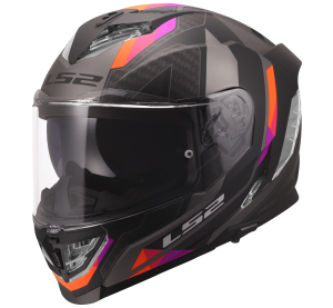 LS2 FF818 STORM III SPORTY GREY PURPLE 3XL