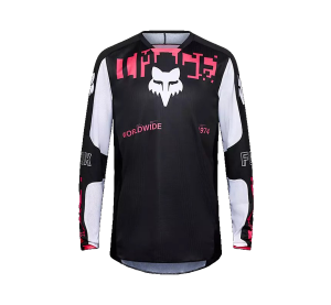 FOX 180 Digi Image Jersey - M, Black/Pink