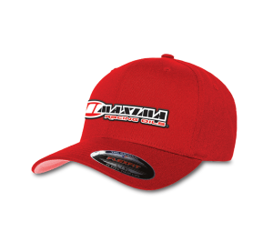 MAXIMA FITTED LOGO CURVE BILL HAT / RED - L/XL