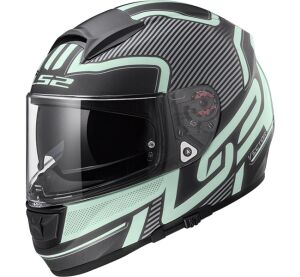 LS2 FF397 VECTOR ORION Matt Black Light XXL