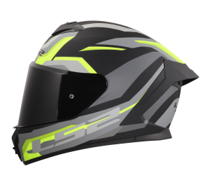 LS2 FF820 RAPID III HYPER BLACK H-V YELLOW XL