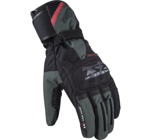 LS2 SNOW MAN GLOVES BLACK GREEN M