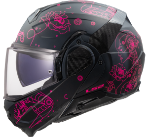 LS2 FF910 ADVANT II SOPHIA BLACK PINK M