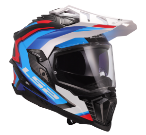 LS2 MX701 EXPLORER C FRONTIER II WHITE BLUE-06 3XL
