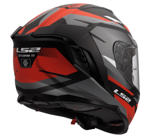 LS2 FF818 STORM III KOMAI BLACK RED M