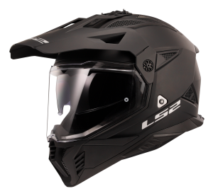 LS2 MX702 PIONEER II MATT BLACK-06 L
