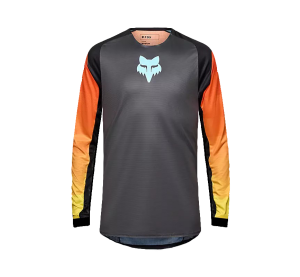 FOX Flexair Grid Jersey - M, Black/Orange