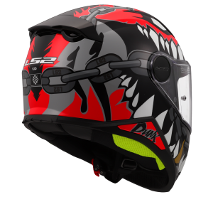 LS2 FF812 KID PUNK GREY RED M