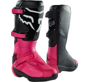 FOX Wmns Comp Boot - Buckle - BLACK/PINK MX23