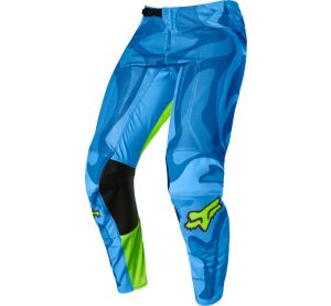 FOX Airline Exo Pant  - 32, Blue/Yellow MX23