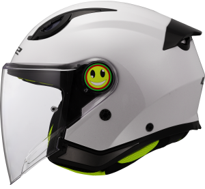 LS2 OF622 FUNNY II SOLID WHITE M