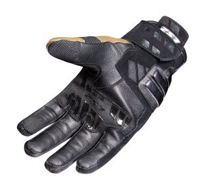 LS2 OCTANE WP LEATHER MAN GLOVES BLACK BROWN XL