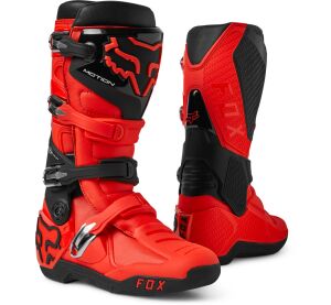 FOX Motion Boot  - 10, Fluo RED MX23