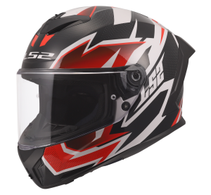 LS2 FF820 RAPID III XTREM WHITE BLACK RED 3XL