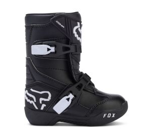 FOX Yth Kids Comp Boot - Black MX