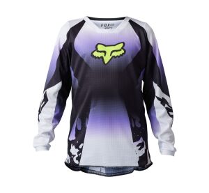 FOX Yth 180 Morphic Jersey - Black/White MX