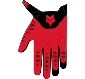 FOX Bomber Lt Glove Ce - S, Fluo RED MX24