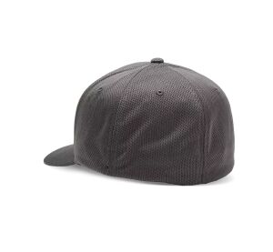 FOX Head Tech Flexfit Hat, Steel Grey