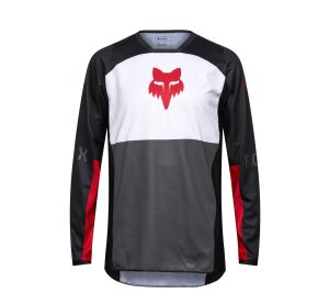 FOX 180 Flow Jersey - White/Red
