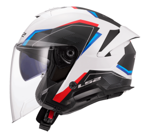 LS2 OF618 VERSO II AIR WHITE BLUE RED