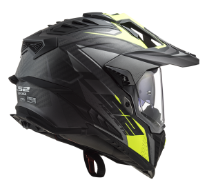 LS2 MX701 EXPLORER C FOCUS M.TITANIUM H-V YELL. XL