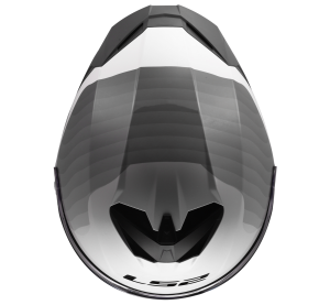 LS2 FF820 RAPID III FLOW WHITE GREY M